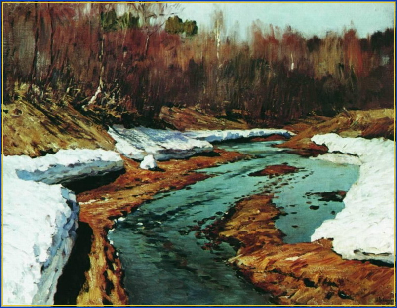 Исследование явления распутица 2 levitan vesna. poslednij sneg